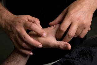 Hand examination Picture